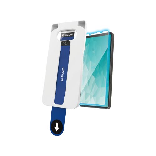 Xperia 10 VII (SO-52F)/ガラスフィルム/ブルーライトカット/超簡単貼り付けツール
