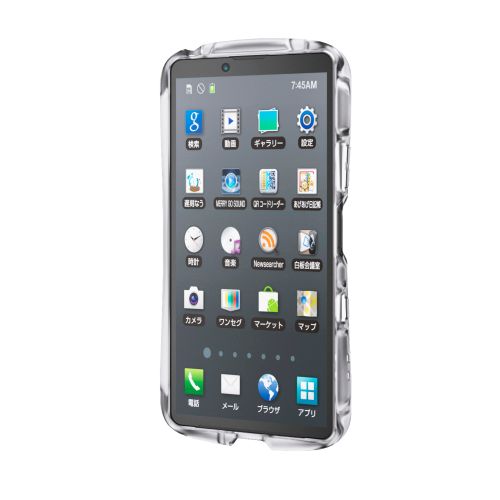 Xperia 10 VII (SO-52F)/ハイブリッドケース/Grippy/オールクリア/クリア