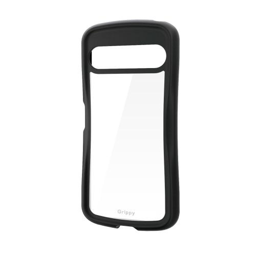 Xperia 10 VII (SO-52F)/ハイブリッドケース/Grippy/フレームカラー/ブラック