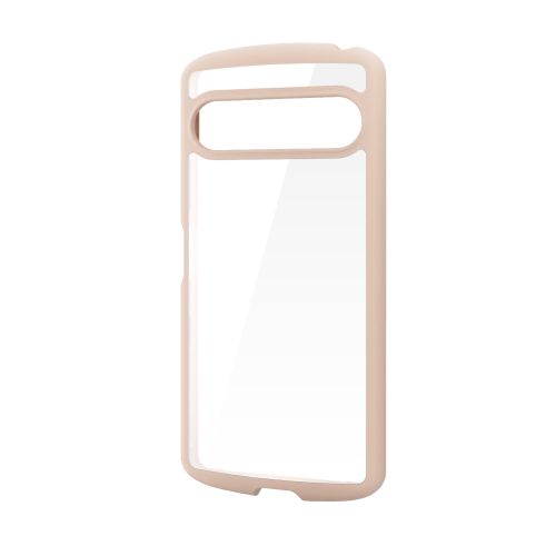 Xperia 10 VII (SO-52F)/TOUGH SLIM LITE/フレームカラー/ストラップホールシート付/ベージュ