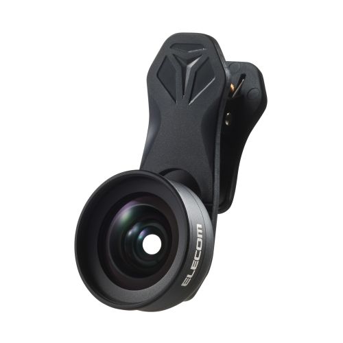 セルカレンズ/広角レンズ/0.4倍/ブラック