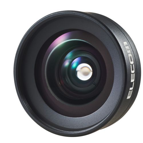 セルカレンズ/広角レンズ/0.4倍/ブラック