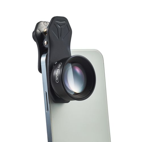 セルカレンズ/望遠レンズ/2倍/ブラック