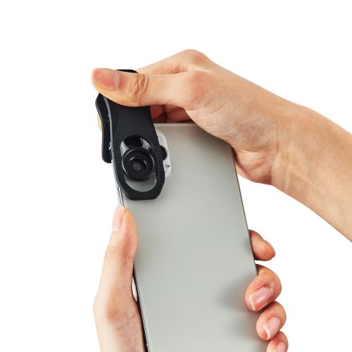 セルカレンズ/望遠レンズ/8倍/ブラック