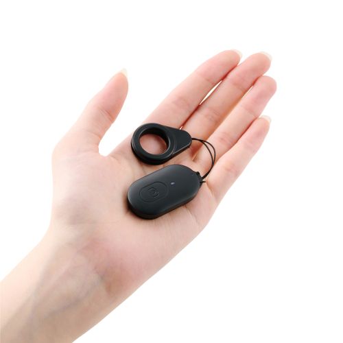 Bluetooth自撮りリモコン/小型/ストラップ付属/ブラック