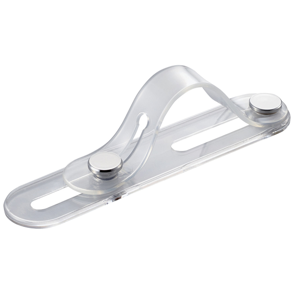 スマートフォン用ストラップ/スマホバンド/ソフト素材/クリア