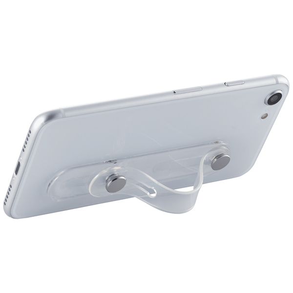 スマートフォン用ストラップ/スマホバンド/ソフト素材/クリア