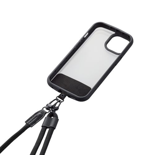 ストラップホールシート/1口タイプ/2枚入り/ブラック