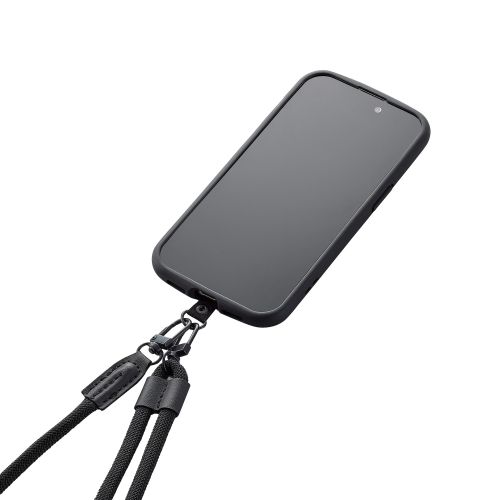 ストラップホールシート/1口タイプ/2枚入り/ブラック