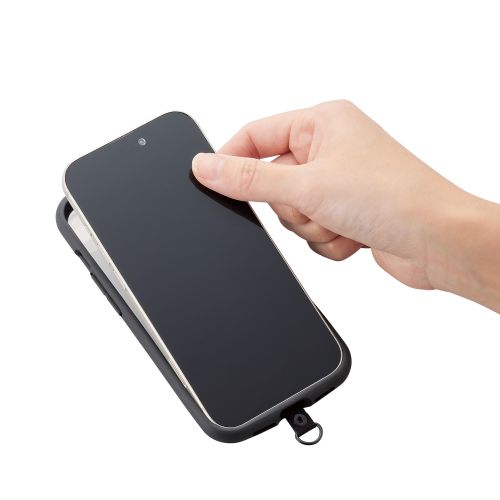 ストラップホールシート/1口タイプ/2枚入り/ブラック