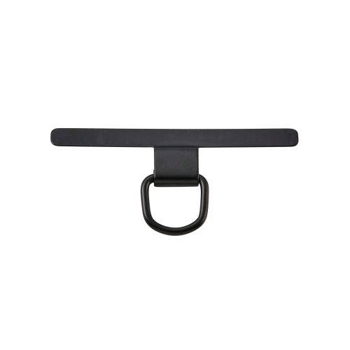 ストラップホールシート/ステンレス/高強度/1口タイプ/2枚入り/保護シート2枚付属/ブラック