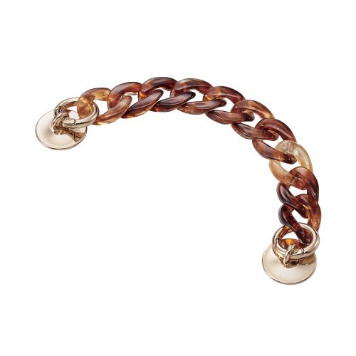 キーリングハンガーチェーン/&Me/フラットタイプ/ブラウン