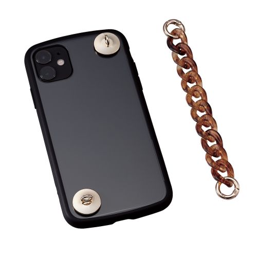 キーリングハンガーチェーン/&Me/フラットタイプ/ブラウン