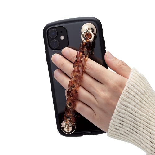 キーリングハンガーチェーン/&Me/フラットタイプ/ブラウン