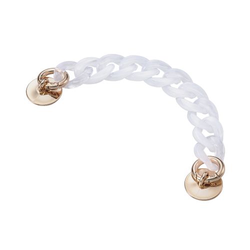 キーリングハンガーチェーン/&Me/フラットタイプ/クリア