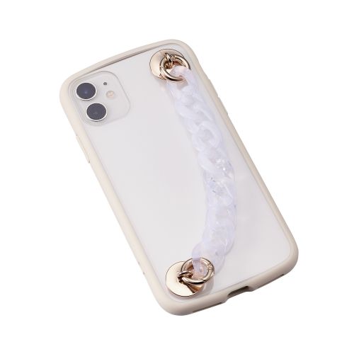 キーリングハンガーチェーン/&Me/フラットタイプ/クリア