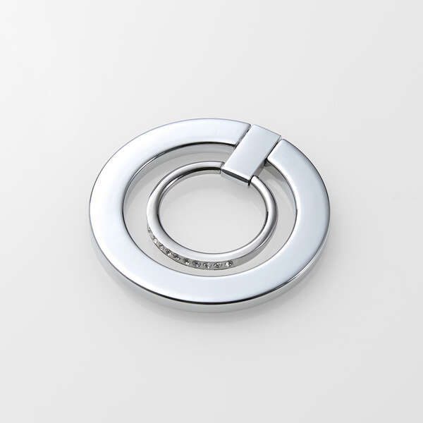 スマホリング/&me/マグネットタイプ/シルバー