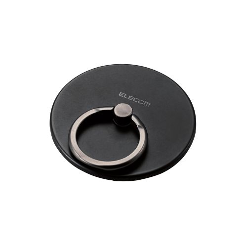 マグネットスマホリング/薄型/MAGKEEP/ブラック