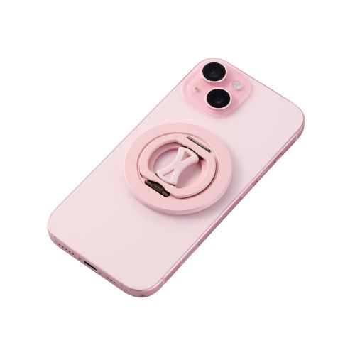 マグネットスマホリング/スリム/ピンク