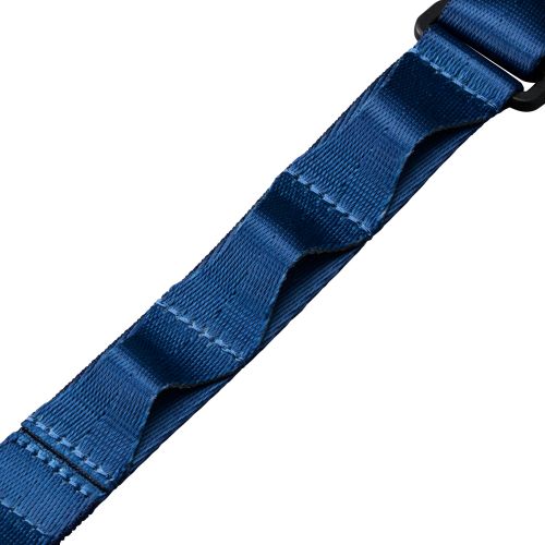 スマホショルダーストラップ/ステンレスストラップホールシート付属(1口タイプ×1枚)/フラット型/ループ付/ネイビー