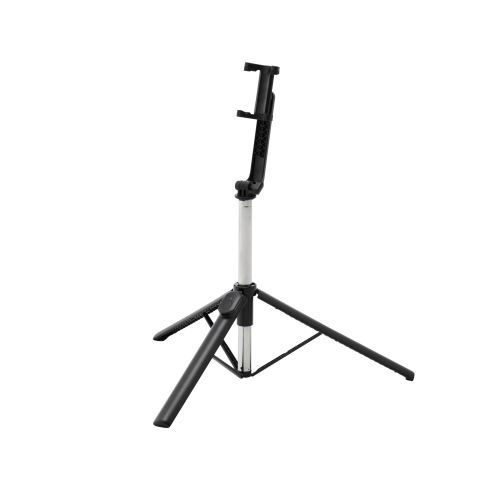 スマートフォン用/2way/三脚/Bluetoothリモコン付/軽量/1500mm/ブラック