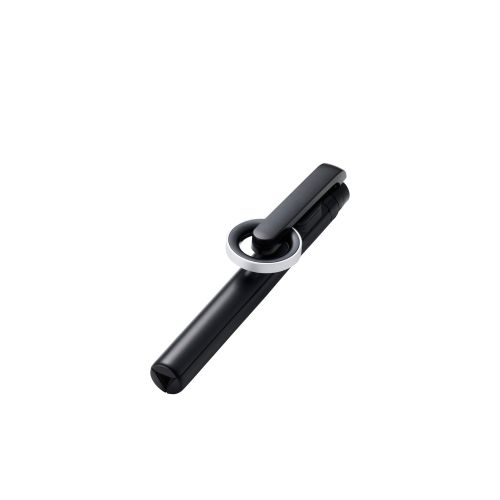 スマートフォン用三脚/マグネット吸着/Bluetoothリモコン付/メタルプレート付属/1500mm/ブラック