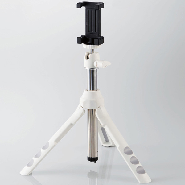 スマートフォン用2way三脚/ホワイト