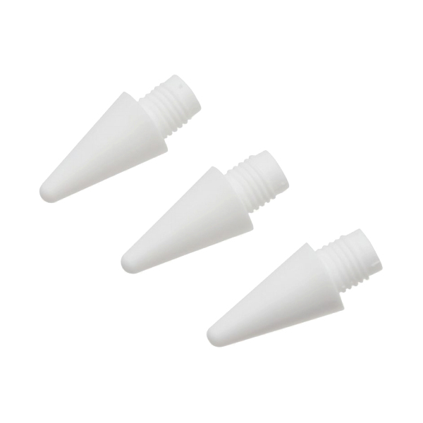 タッチペン交換用ペン先/3本入り/P-TPACSTAP02WH専用/ホワイト