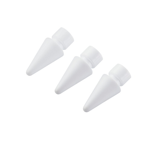 Apple Pencil専用交換ペン先/第1・第2世代両対応/樹脂製/1mm/標準形状/3個入り