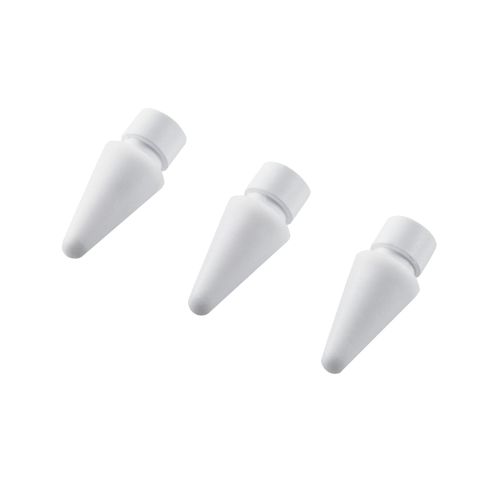 Apple Pencil専用交換ペン先/第1・第2世代両対応/抵抗・摩擦感/3個入り/ホワイト
