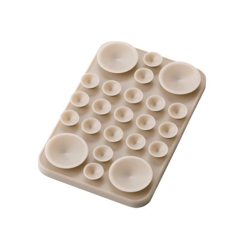 吸盤スマホシリコンパッド/タコピタ/マグネット吸着タイプ/タイプ/ベージュ