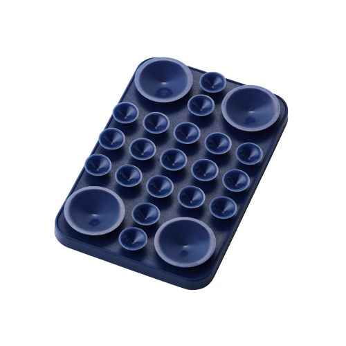 吸盤スマホシリコンパッド/タコピタ/マグネット吸着タイプ/タイプ/ネイビー