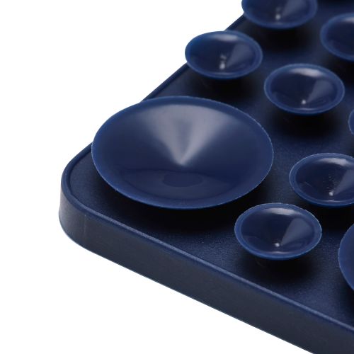 吸盤スマホシリコンパッド/タコピタ/マグネット吸着タイプ/タイプ/ネイビー