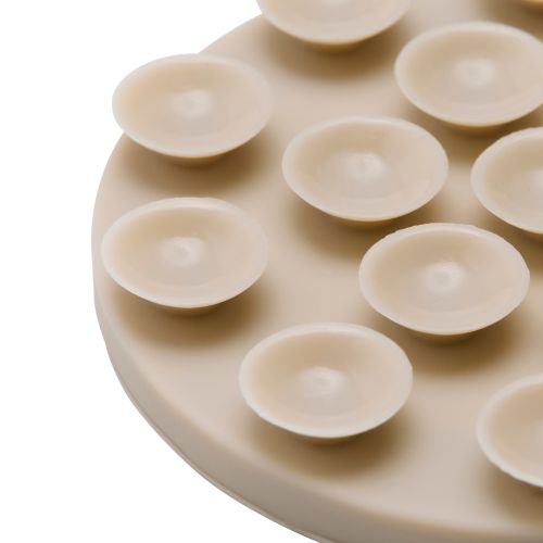 吸盤スマホシリコンパッド/タコピタ/マグネット吸着タイプ/バンド機能付き/タイプ/ベージュ