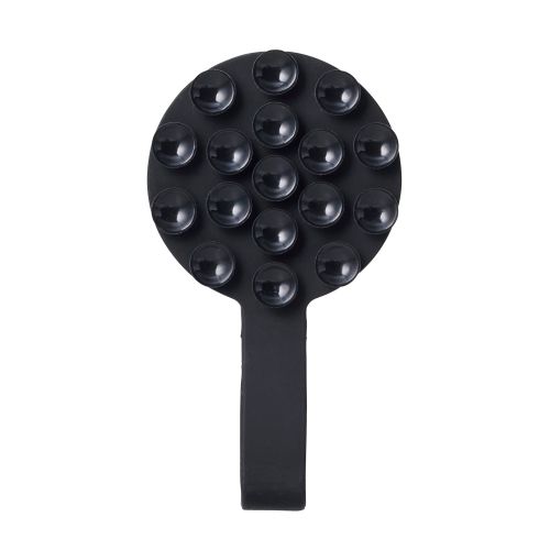 吸盤スマホシリコンパッド/タコピタ/マグネット吸着タイプ/バンド機能付き/タイプ/ブラック