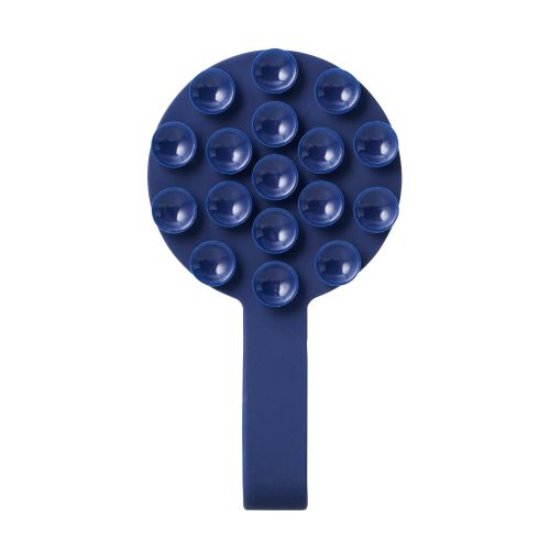 吸盤スマホシリコンパッド/タコピタ/マグネット吸着タイプ/バンド機能付き/タイプ/ネイビー