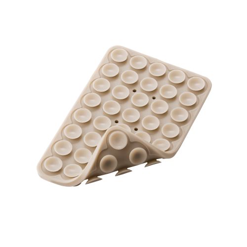 吸盤スマホシリコンパッド/タコピタ/両面タイプ/ベージュ