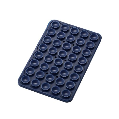 吸盤スマホシリコンパッド/タコピタ/両面タイプ/ネイビー