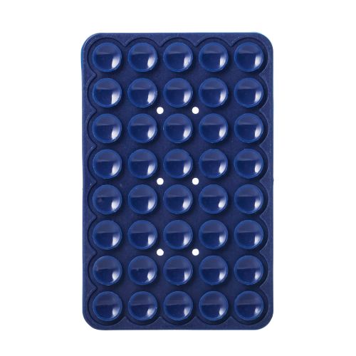 吸盤スマホシリコンパッド/タコピタ/両面タイプ/ネイビー