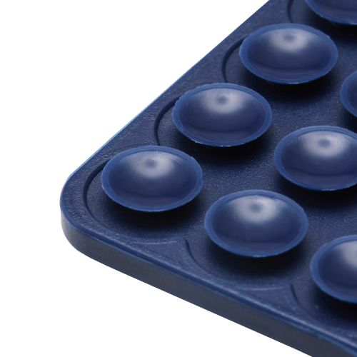 吸盤スマホシリコンパッド/タコピタ/両面タイプ/ネイビー