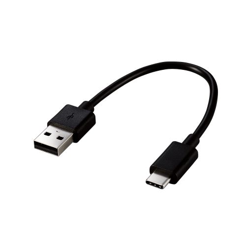 タッチペン/スタイラス/リチウム充電式/汎用/磁気吸着/USB-C充電/ペン先交換可能/ペン先付属なし/ブラック