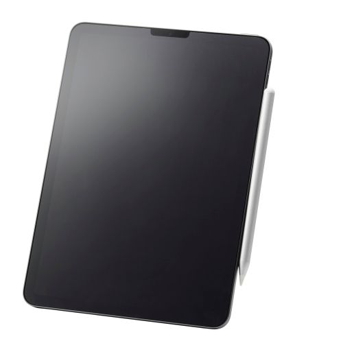 タッチペン/充電式/iPad専用/パームリジェクション対応/傾き検知/磁気吸着/USB-C充電/急速充電/ペン先交換可能/シルバー