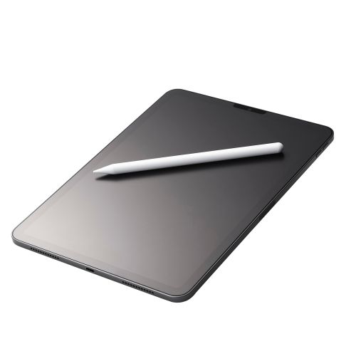 タッチペン/充電式/iPad専用/パームリジェクション対応/傾き検知/磁気吸着/USB-C充電/急速充電/ペン先交換可能/ホワイト