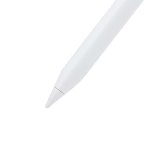 タッチペン/充電式/iPad専用/ワイヤレス充電/パームリジェクション対応/傾き検知/磁気吸着/USB-C充電/急速充電/交換ペン先付属/ホワイト