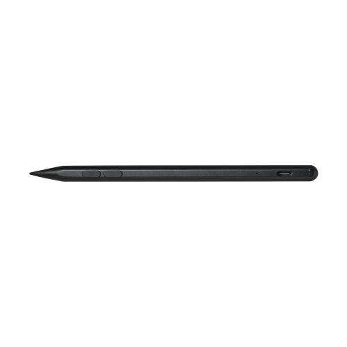 タッチペン/充電式/iPad専用/ショートカットボタン/パームリジェクション/傾き検知/磁気吸着/USB-C充電/急速充電/交換ペン先/ブラック
