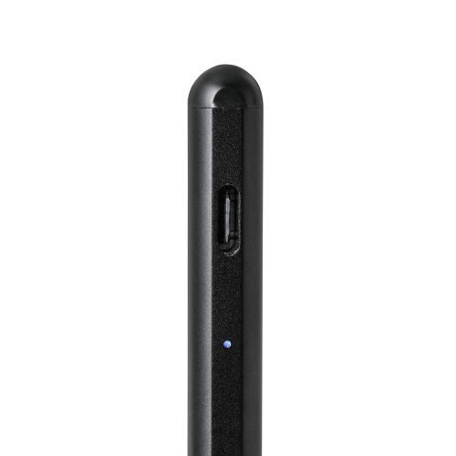 タッチペン/充電式/iPad専用/ショートカットボタン/パームリジェクション/傾き検知/磁気吸着/USB-C充電/急速充電/交換ペン先/ブラック