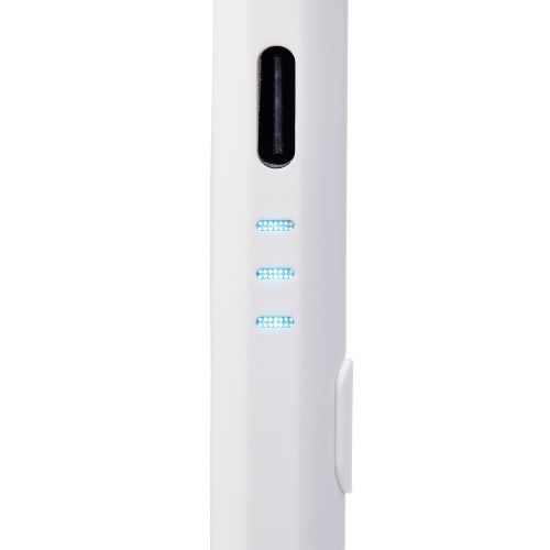 タッチペン/スタイラス/充電式/iPadモード・汎用モード切替/パームリジェクション対応/磁気吸着/USB-C充電/ペン先交換可能/ホワイト