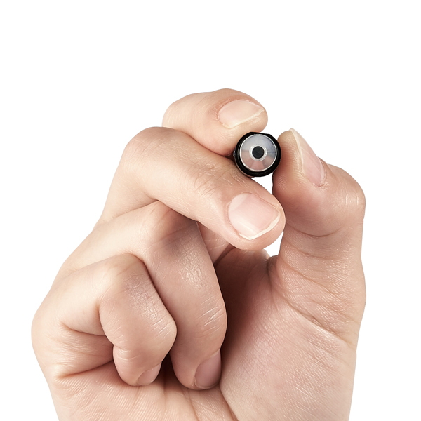 タッチペン/スマホ・タブレット用/ディスクタイプ/超感度/磁気吸着/マグネットキャップ/ブラック