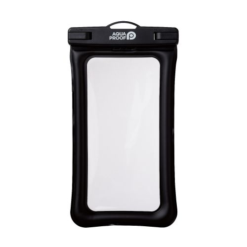 スマートフォン用防水ケース/IPX8/ネックストラップ付属/水没防止構造/ブラック