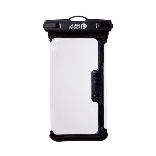 スマートフォン用防水ケース/IPX8/ネックストラップ付属/立体構造/ブラック